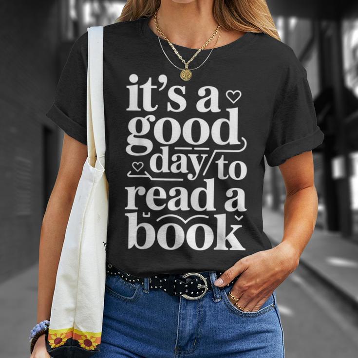 It's A Good Day To Read A Book Book Reading Library T-Shirt Gifts for Her It's A Good Day To Read A Book Book Reading Library T-Shirt Gifts for Her