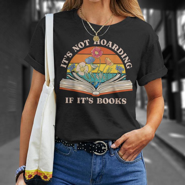 It's Not Hoarding If It's Books Bookworm Readers Book Lover T-Shirt Gifts for Her It's Not Hoarding If It's Books Bookworm Readers Book Lover T-Shirt Gifts for Her
