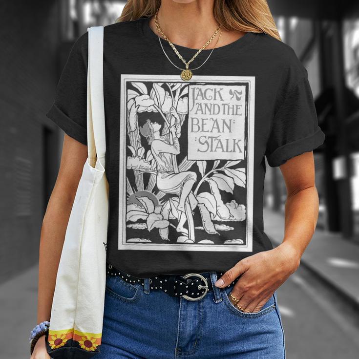 Jack And The Beanstalk 1900 Book Cover T-Shirt Gifts for Her