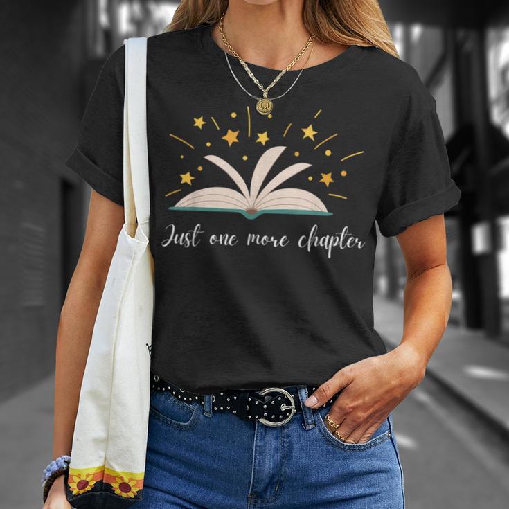 Just One More Chapter Book Lovers T-Shirt Gifts for Her