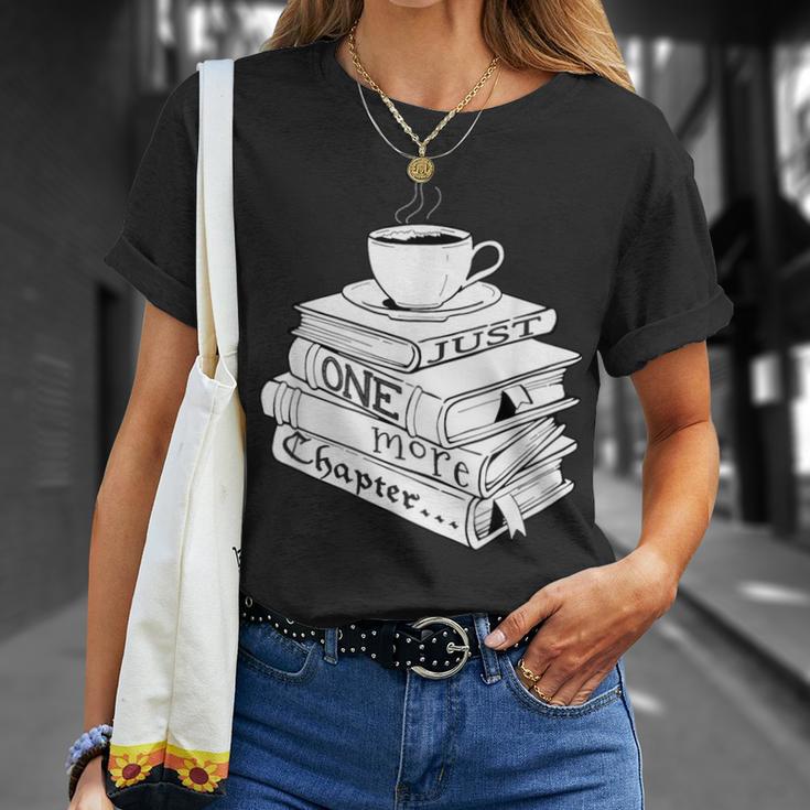 Just One More Chapter Book Reading For Book Lovers T-Shirt Gifts for Her