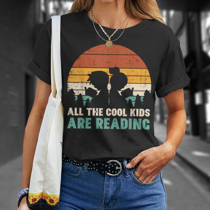 All Kids Are Reading Retro Read Book Lover Boys Girls Small T-Shirt Gifts for Her All Kids Are Reading Retro Read Book Lover Boys Girls Small T-Shirt Gifts for Her