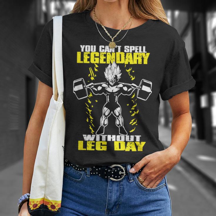 Leg Day ボディビルディング スクワット ジム モチベーションスクワット Tシャツ 彼女への贈り物