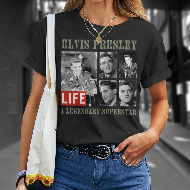 Life Picture Collection エルヴィス プレスリー（1） 長袖tシャツ Tシャツ 彼女への贈り物