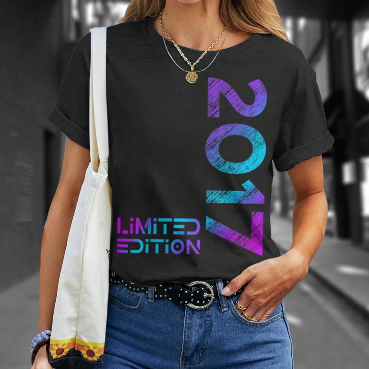 Limited Edition Jahrgang 2017 Junge Mädchen 9 Geburtstag T-Shirt Geschenke für Sie