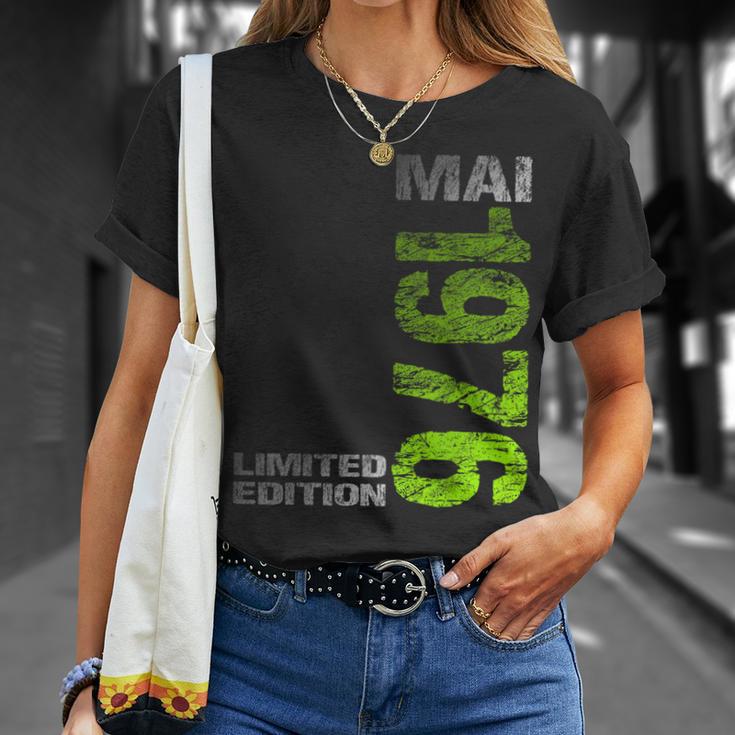 Limited Edition Mai 1976 Mann Frau 50 Geburtstag T-Shirt Geschenke für Sie