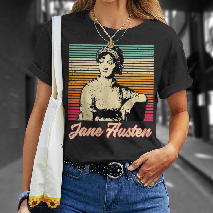 Literary Book Club Fans Vintage Jane Austen T-Shirt Gifts for Her