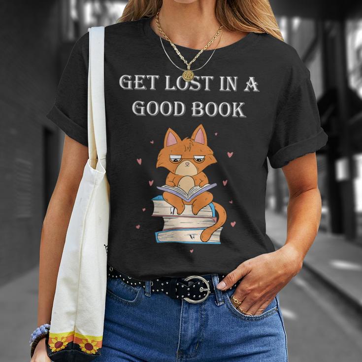 Get Lost In a Good Book T-Shirt Gifts for Her