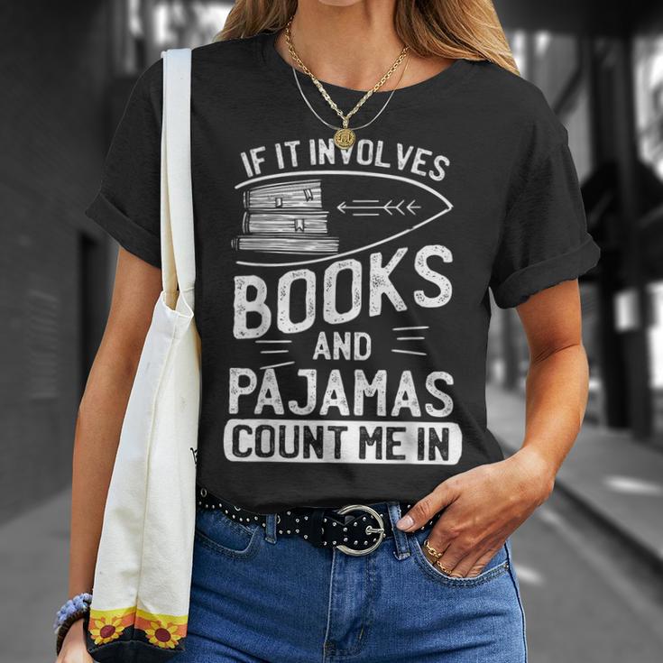Love Books Love Pajamas For Readers T-Shirt T-Shirt Gifts for Her