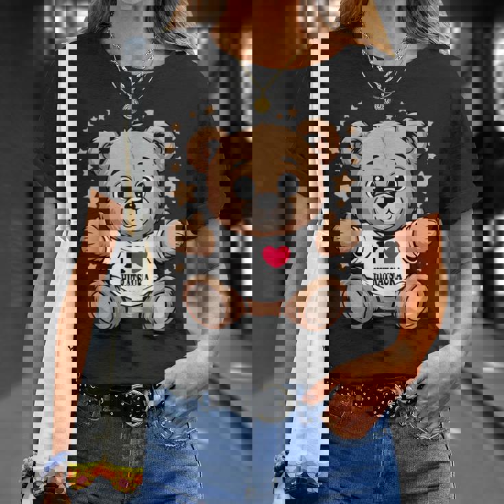 I Love Hiratsuka Teddy Bear 平塚テディベア大好き Tシャツ 彼女への贈り物