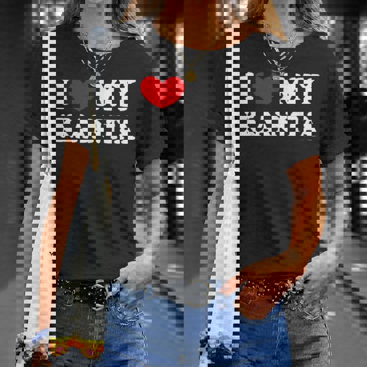 I Love My Kanta アイ・ラブ・マイ・カンタ Tシャツ 彼女への贈り物