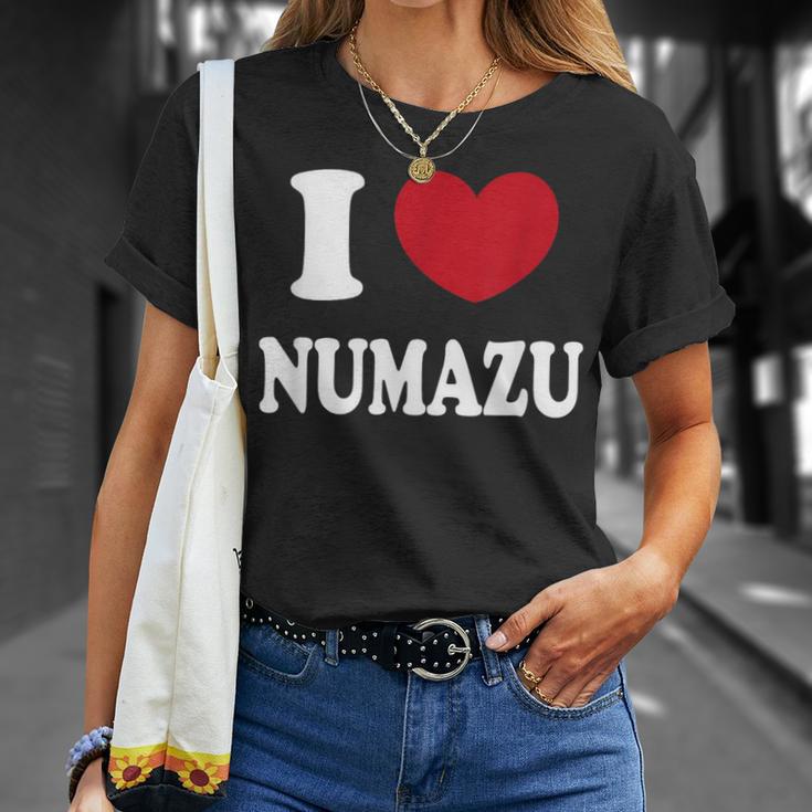 I Love Numazu 沼津大好き Tシャツ 彼女への贈り物