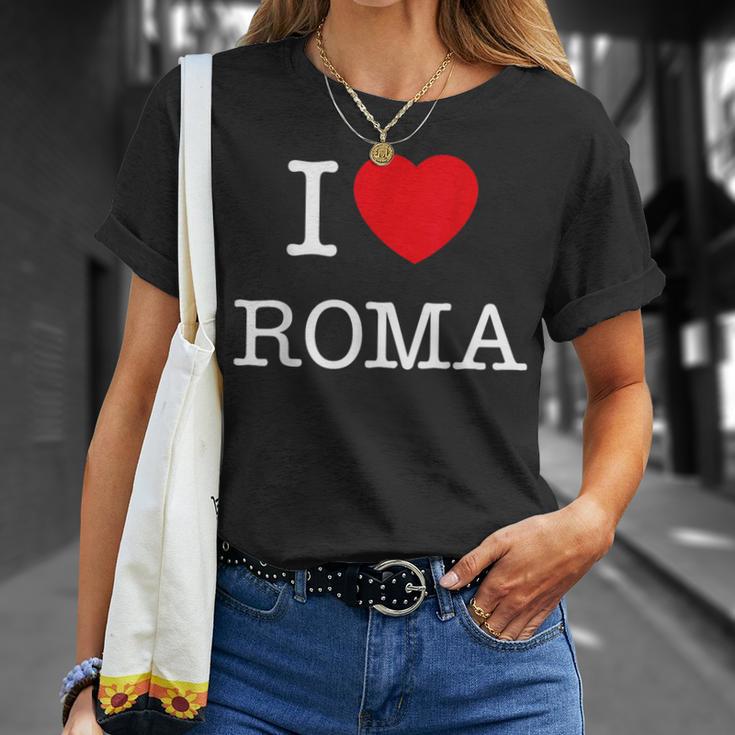 I Love Roma Graphic Novelty & Cool s Tシャツ 彼女への贈り物