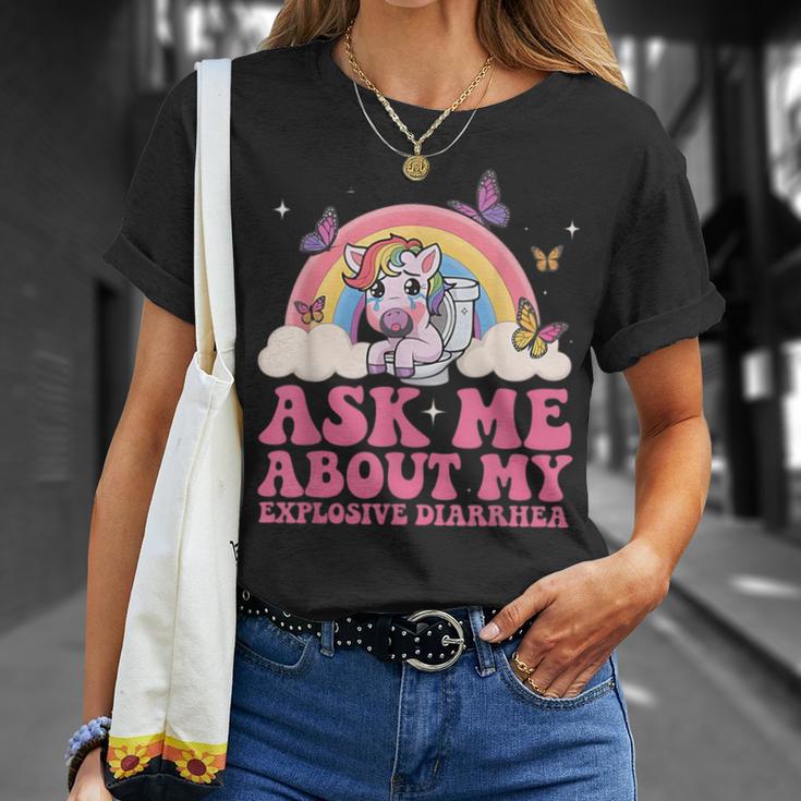 Lustiger Unangemessener Peinlicher Gag Meme Erwachsene Humor Frauen T-Shirt Geschenke für Sie