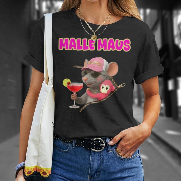 Malle Maus Mallorca Party Outfit Jga Frauen T-Shirt Geschenke für Sie