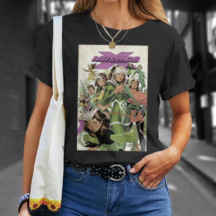Marvel Comixology Mr & Mrs X Comic Book Cover T-Shirt Gifts for Her Marvel Comixology Mr & Mrs X Comic Book Cover T-Shirt Gifts for Her