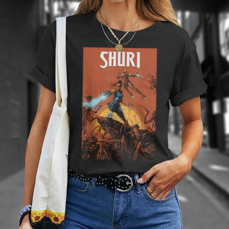 Marvel Comixology Shuri And Iron Man Comic Book Cover T-Shirt Gifts for Her Marvel Comixology Shuri And Iron Man Comic Book Cover T-Shirt Gifts for Her