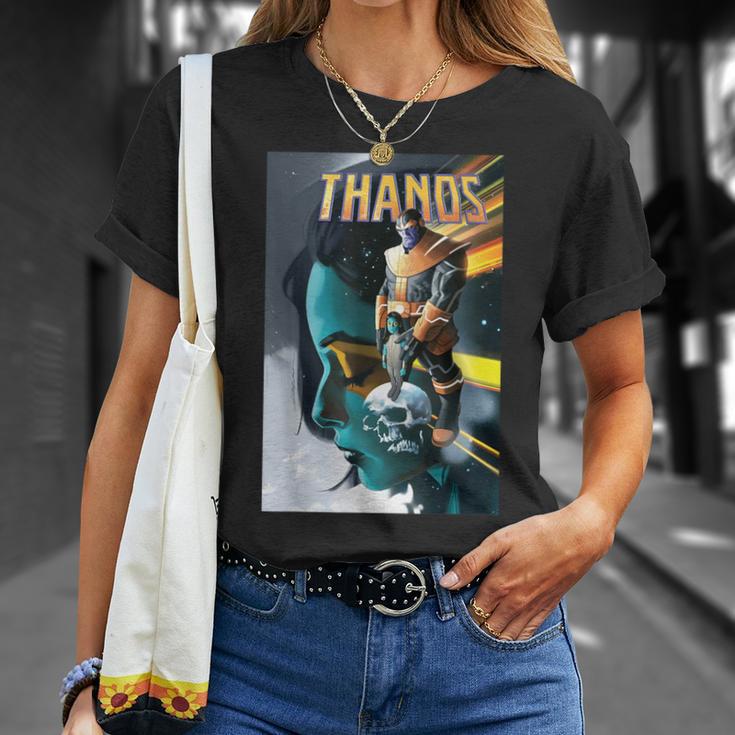 Marvel Thanos Is Dead Killed By Gamora Comic Book Cover T-Shirt Gifts for Her