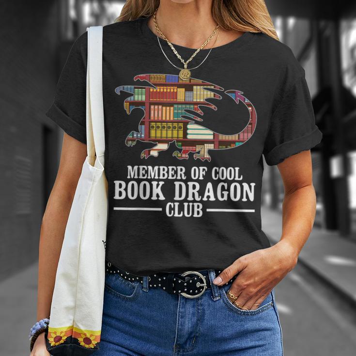 Memeber Of Cool Book Dragon Mythical Creatures T-Shirt Gifts for Her