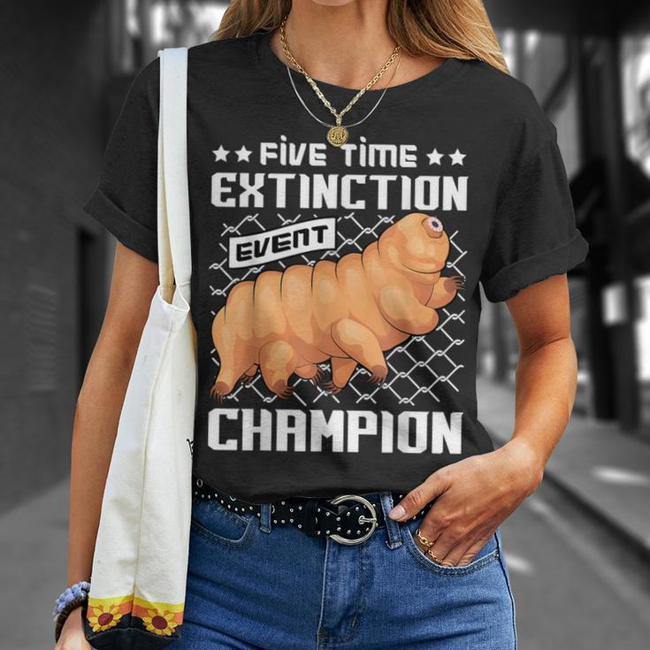 Moss Pigletcience Biology Amante De Los Tardígrados Camiseta unisex Regalos para ella