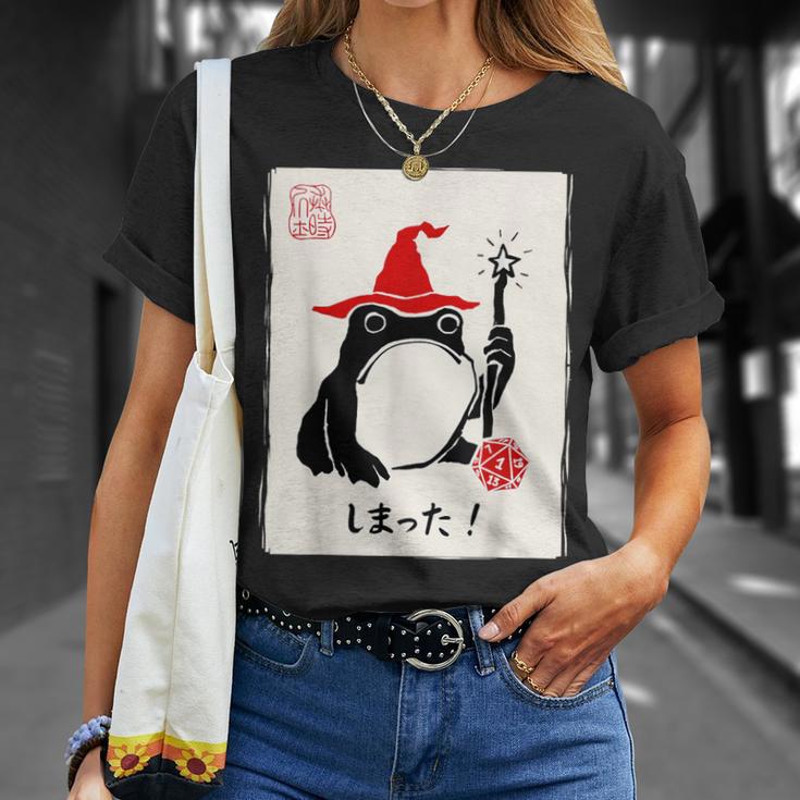 Nat 1 Dnd ボードゲーム メンズ レディース キッズ 面白い 日本のカエル Tシャツ 彼女への贈り物