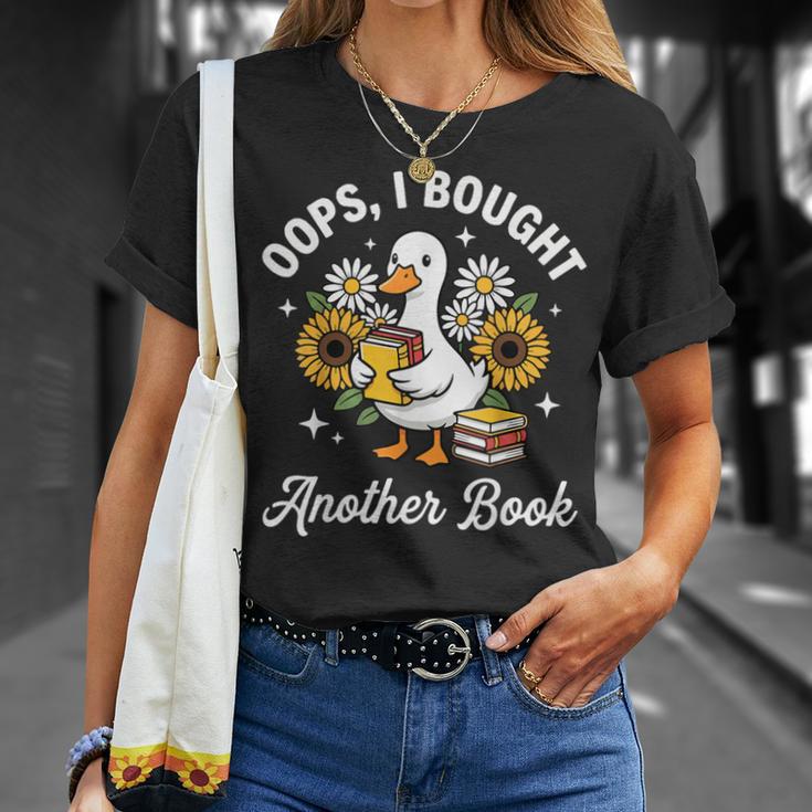 Oops I Bought Another Book T-Shirt Gifts for Her