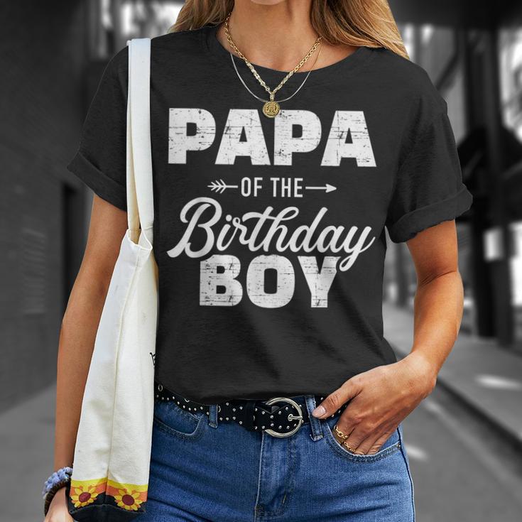 Papà Del Festeggiato Per Il Nonno O Il Papà Maglietta Regalos para ella