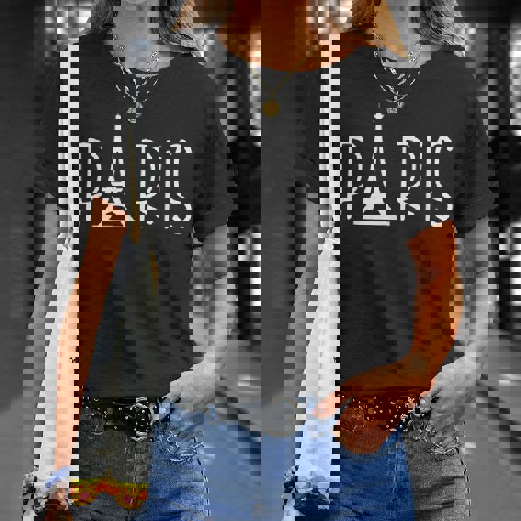 Paris Love France エッフェル塔tシャツ Tシャツ 彼女への贈り物