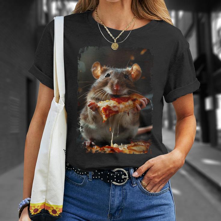 Pizza De Rata Camiseta unisex Regalos para ella