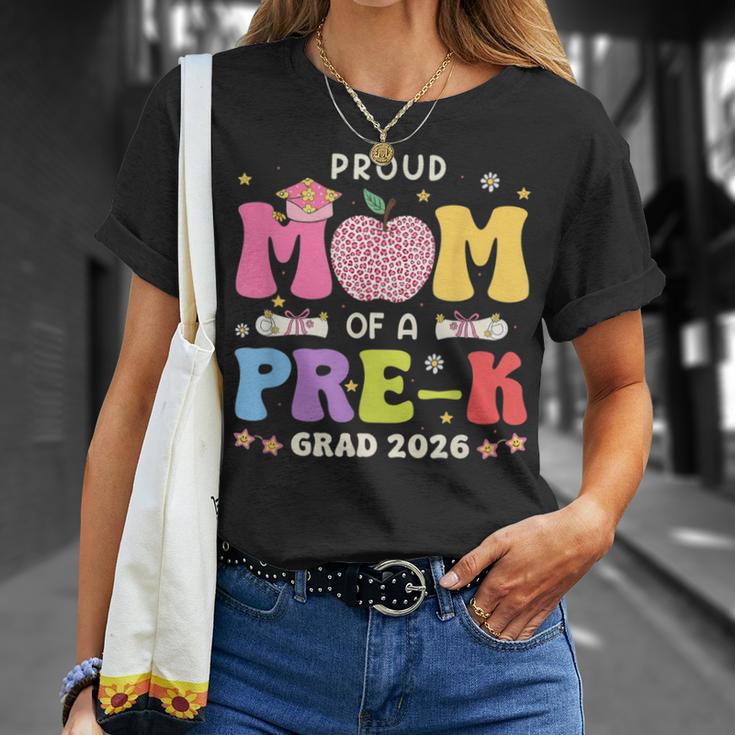 Proud Mom 2026 Prek Preschool Graduation Proud Family Grad T-Shirt Gifts for Her