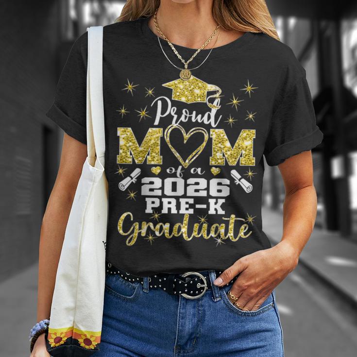 Proud Mom Of Pre K School Graduate 2026 Graduation Mom T-Shirt Gifts for Her
