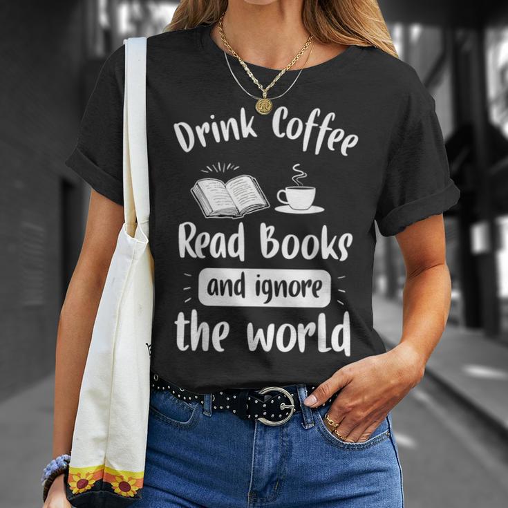 Reading Book Literature Library T-Shirt T-Shirt Gifts for Her