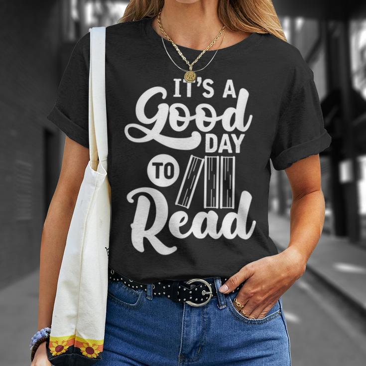 Reading Book Reader Bookworm Librarian Teacher Student Men Women T-Shirt Gifts for Her