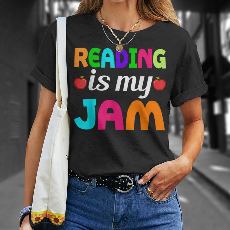 Reading Is My Jam Bookworm Books Teacher Bibliophile Men Women Kids T-Shirt Gifts for Her Reading Is My Jam Bookworm Books Teacher Bibliophile Men Women Kids T-Shirt Gifts for Her