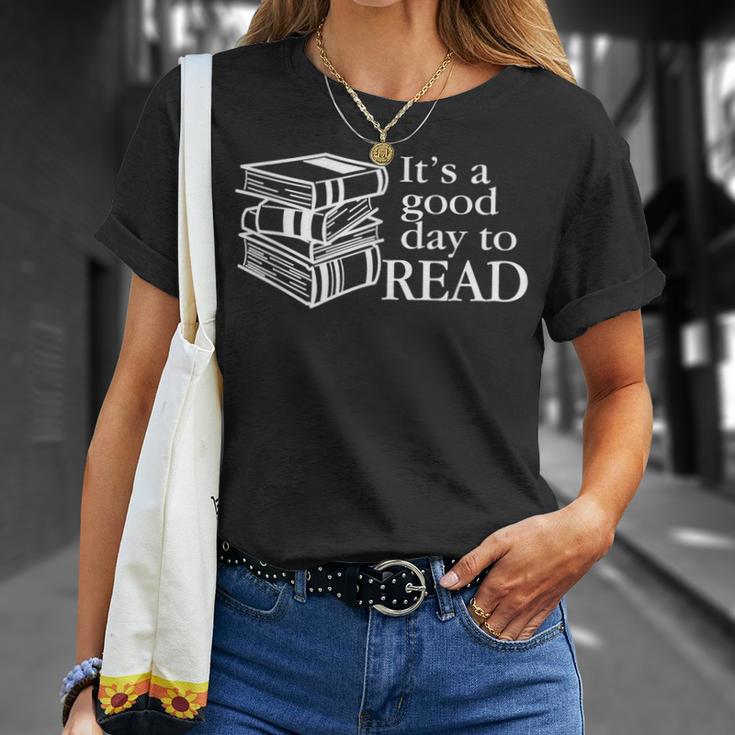 Reading Men Women Kids Books It's A Good Day To Read T-Shirt Gifts for Her