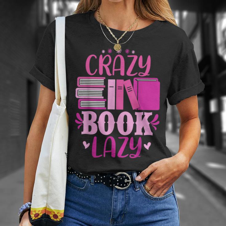 Reading Reader Crazy Book Lady English Teacher T-Shirt Gifts for Her Reading Reader Crazy Book Lady English Teacher T-Shirt Gifts for Her