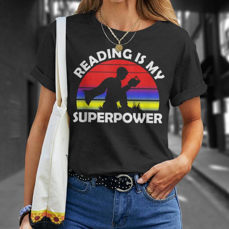 Reading Is My Superpower Design Book Design Book Lovers T-Shirt Gifts for Her Reading Is My Superpower Design Book Design Book Lovers T-Shirt Gifts for Her