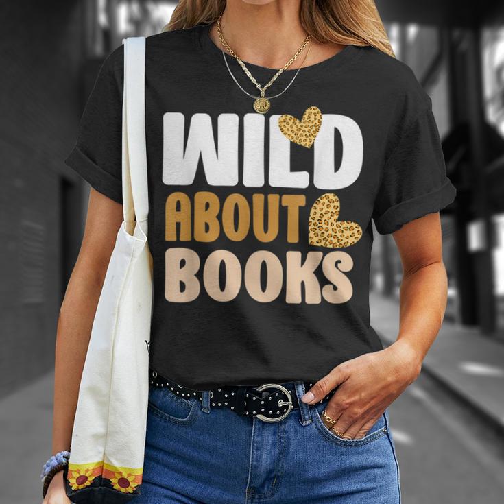 Reading Teacher Book Reader Student Leopard Wild About Books For Men Women T-Shirt Gifts for Her Reading Teacher Book Reader Student Leopard Wild About Books For Men Women T-Shirt Gifts for Her