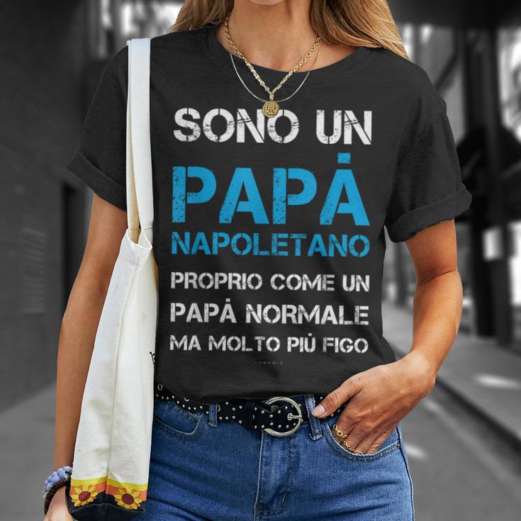 Regalo Papà Napoletano Napoli Maglietta Regalos para ella
