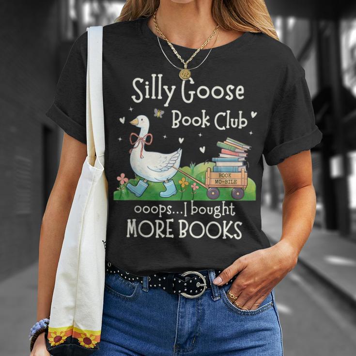 Silly Goose Book Club T-Shirt Gifts for Her