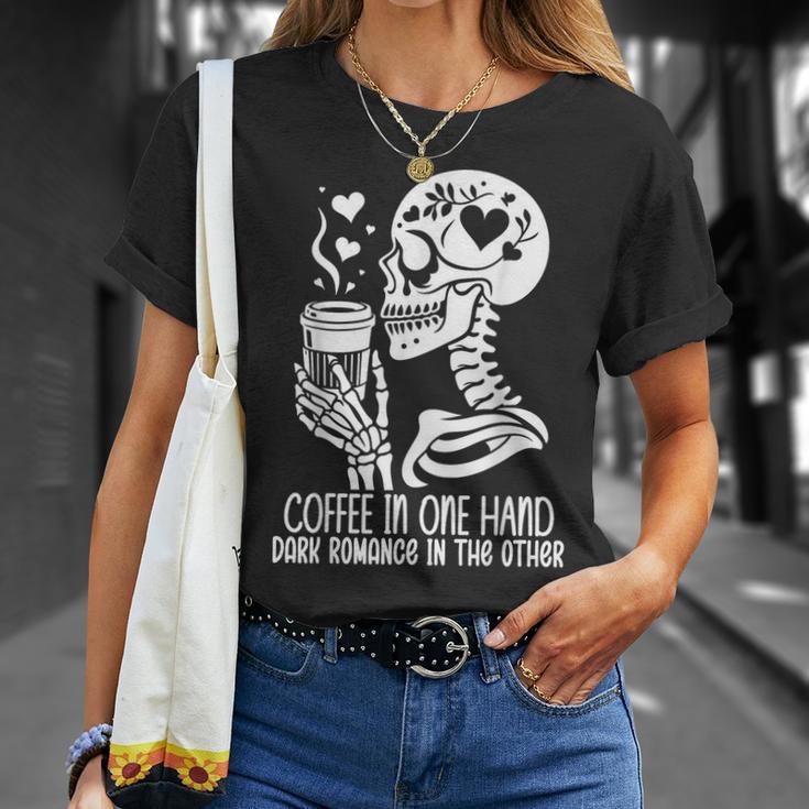 Smut Books Coffee In One Hand Dark Romance Book In The Other T-Shirt Gifts for Her Smut Books Coffee In One Hand Dark Romance Book In The Other T-Shirt Gifts for Her