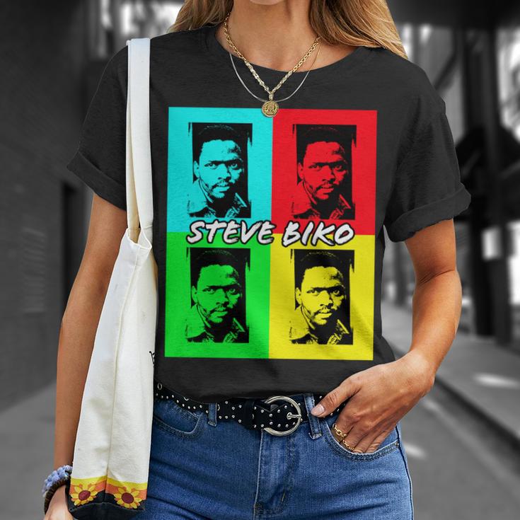 Steve Biko 長袖tシャツ Tシャツ 彼女への贈り物