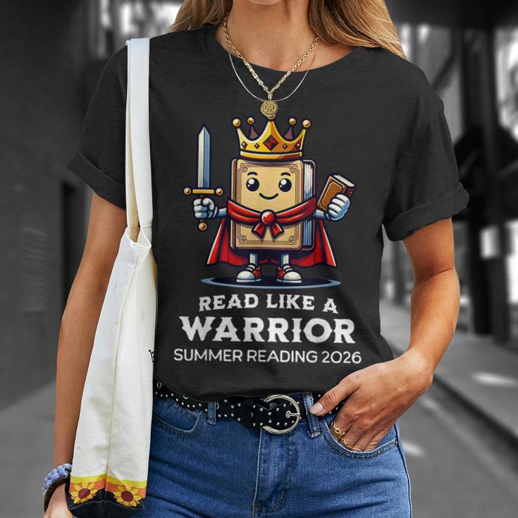 Summer Reading 2026 Book Reader Librarian Prize Warrior T-Shirt Gifts for Her Summer Reading 2026 Book Reader Librarian Prize Warrior T-Shirt Gifts for Her