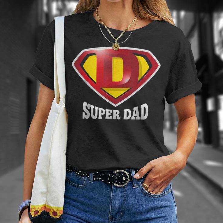 Super Dad Happy Father's Day Best Father Tシャツ 彼女への贈り物