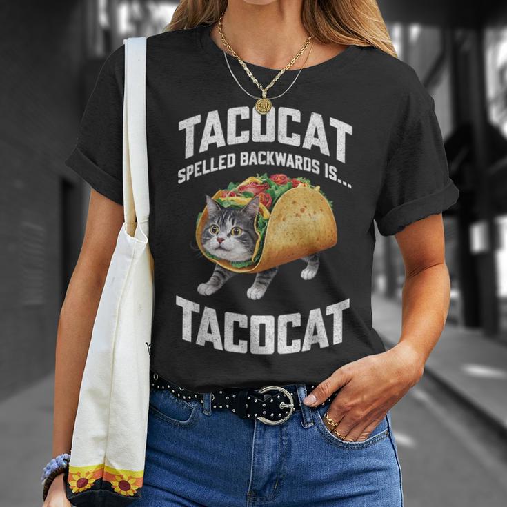Tacocatpelled Backward Is Tacocat シャツ タコキャット好き Tシャツ 彼女への贈り物