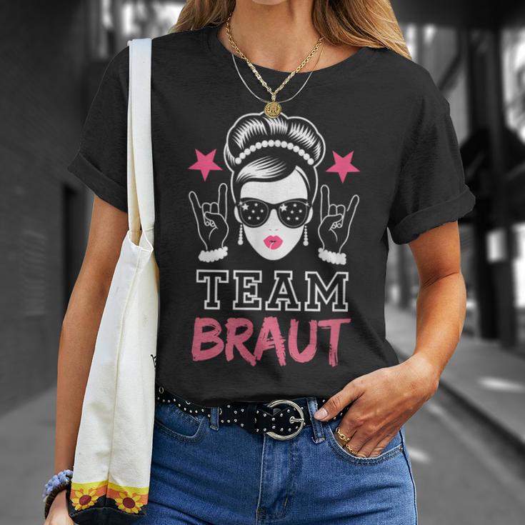 Team Braut Jga Rock Braut Junggesellinnenabschied Party T-Shirt Geschenke für Sie