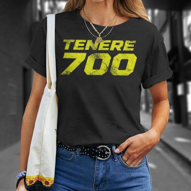 Tenere T7 アドベンチャー ヴィンテージ バイク Tシャツ 彼女への贈り物