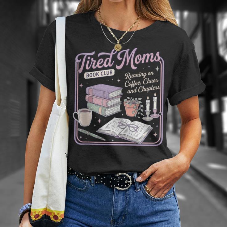 Tired Moms Book-Club Coffee Chaos Chapters Mom T-Shirt Gifts for Her Tired Moms Book-Club Coffee Chaos Chapters Mom T-Shirt Gifts for Her