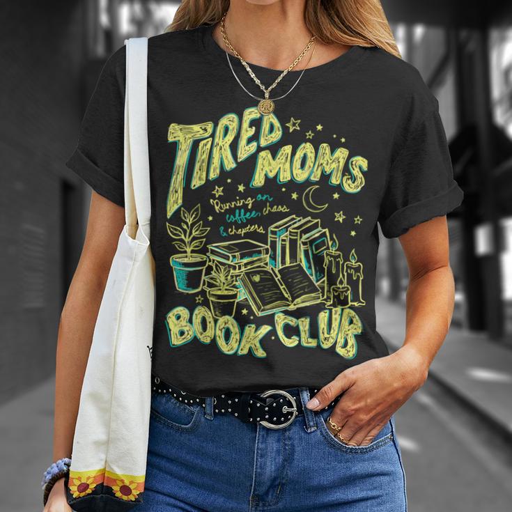Tired Moms Book Club Running On Coffee Chaos Chapters T-Shirt Gifts for Her Tired Moms Book Club Running On Coffee Chaos Chapters T-Shirt Gifts for Her