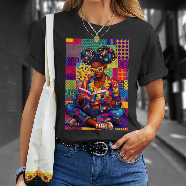 History Month Educated Black Women Girls Reading Book T-Shirt Gifts for Her History Month Educated Black Women Girls Reading Book T-Shirt Gifts for Her
